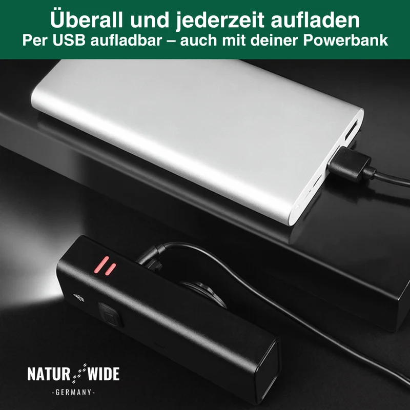 Ultrahelles USB-Fahrrad Frontlicht