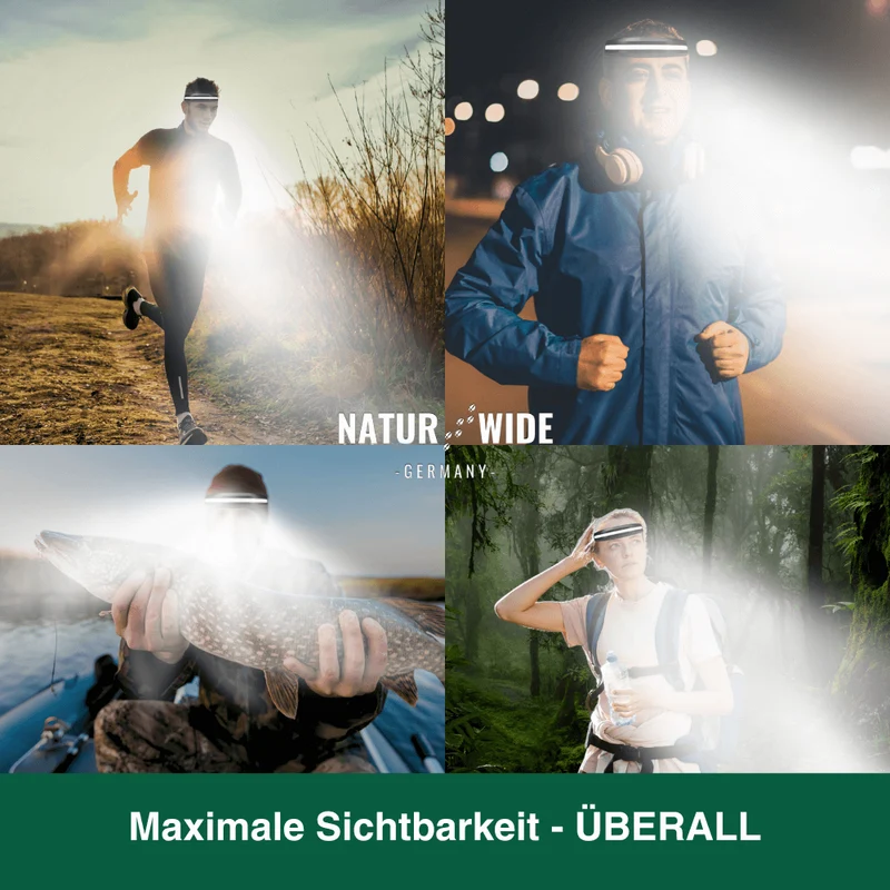 Naturwide Stirnlampe Pro MAX - Das Original