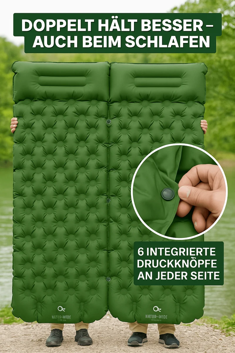 Ultraleichte & kompakte Isomatte - perfekt für unterwegs & Abenteuer