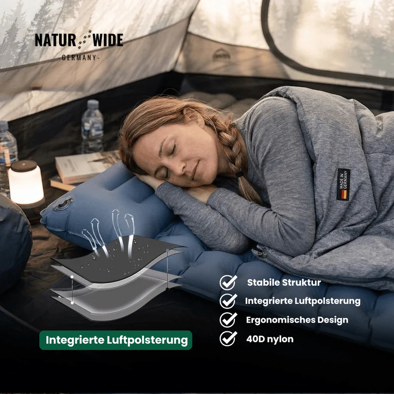 Ultraleichte & kompakte Isomatte - perfekt für unterwegs & Abenteuer