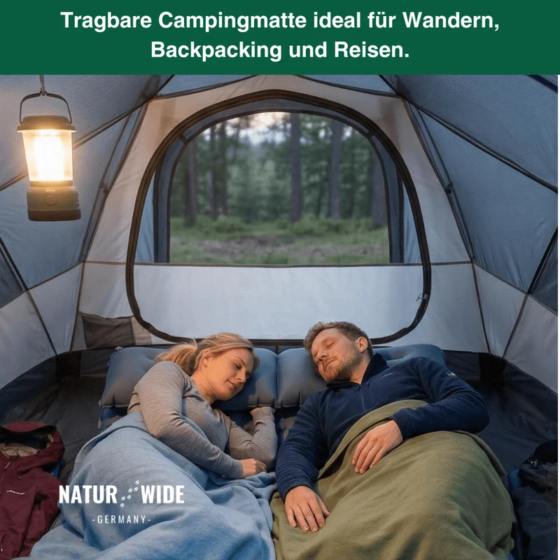 Ultraleichte & kompakte Isomatte - perfekt für unterwegs & Abenteuer
