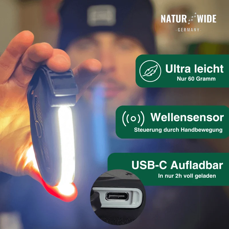 Naturwide Stirnlampe - Das Original