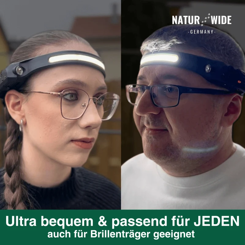 Naturwide Stirnlampe - Das Original