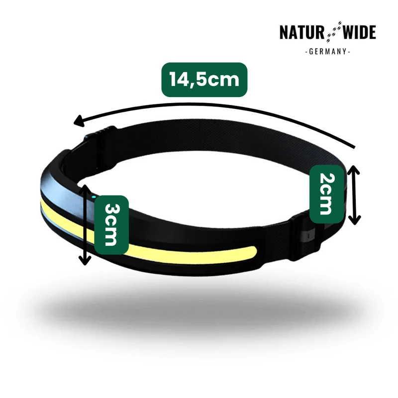 Naturwide Stirnlampe Pro - Das Original