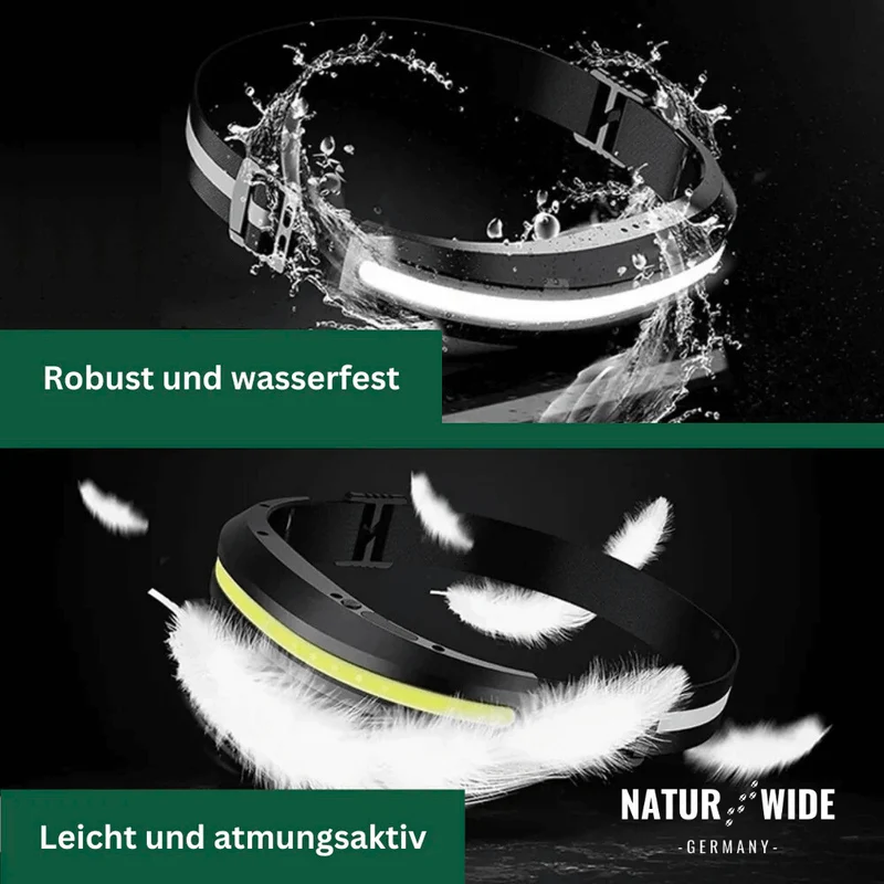 Naturwide Stirnlampe Pro - Das Original