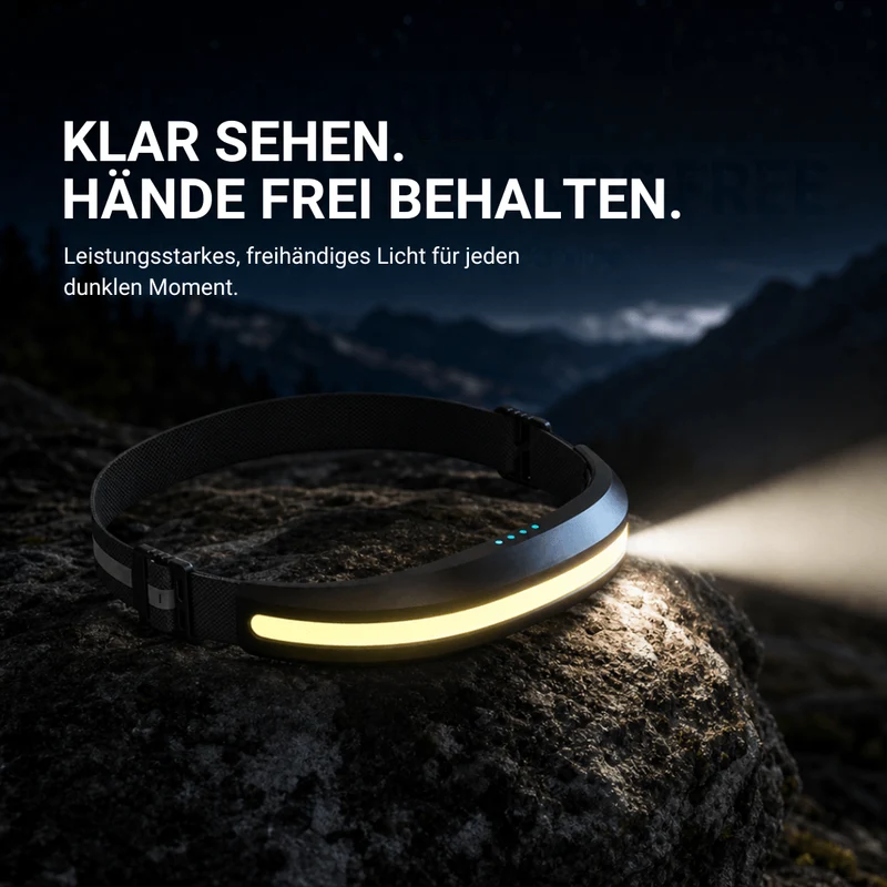 Naturwide Stirnlampe Pro - Das Original