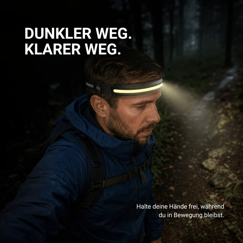 Naturwide Stirnlampe Pro - Das Original