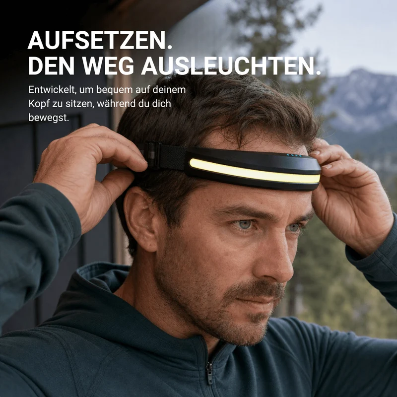 Naturwide Stirnlampe Pro - Das Original