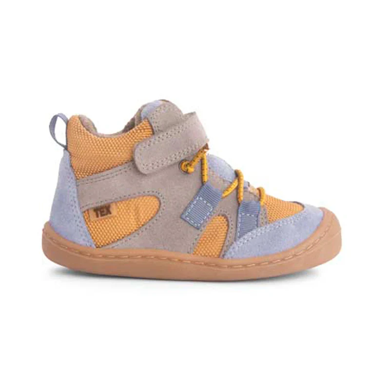 Koel Barfußschuhe, Beau-Merino mit Tex, gelb-blau | Koel