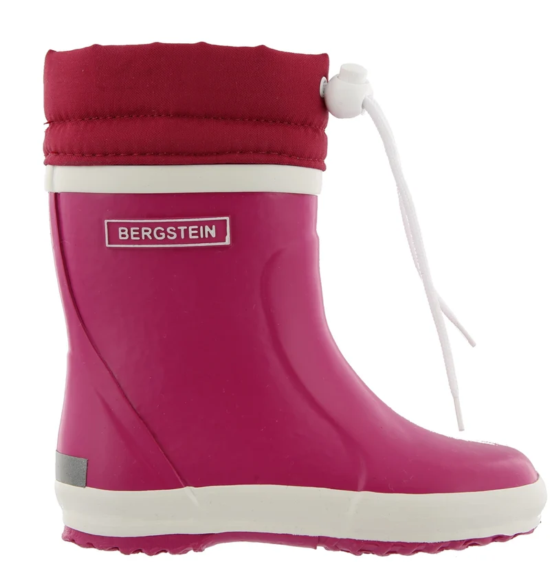 Thermo Gummistiefel mit Zugband | Fuxia | Bergstein
