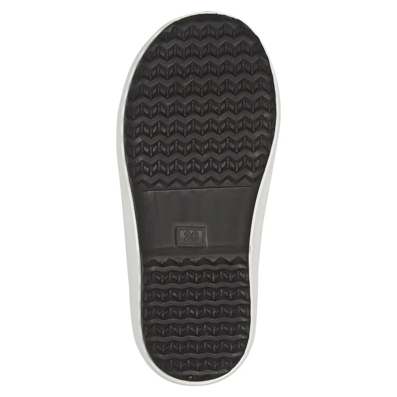 Thermo Gummistiefel, Winter, Schwarz, mit Zugband | Bergstein