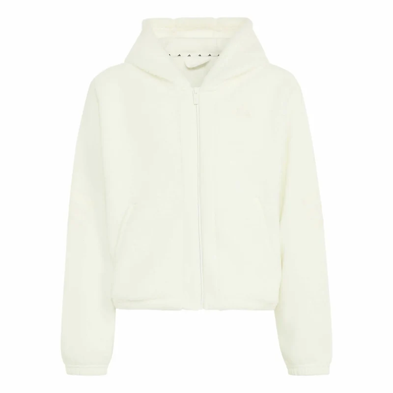 Fleecejacke mit Kapuze