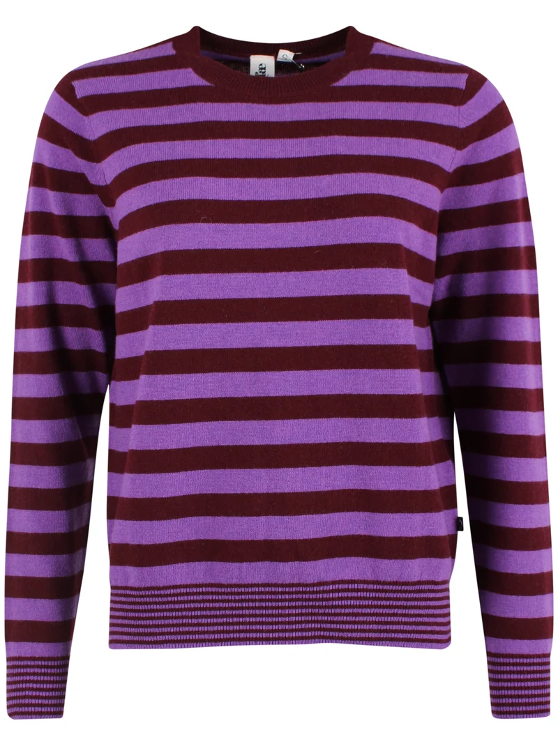 Daneletter Merino Wool Sweater Purple/Dark Wine