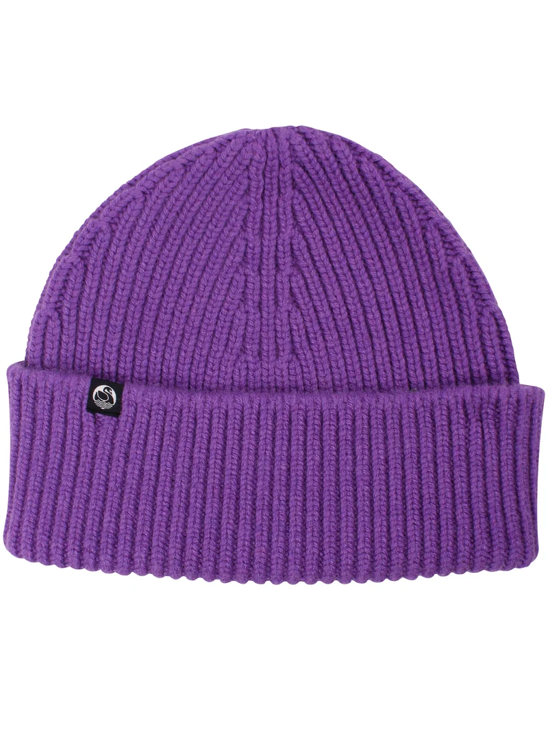 Danewarm Thoughts Merino Wool Beanie Purple