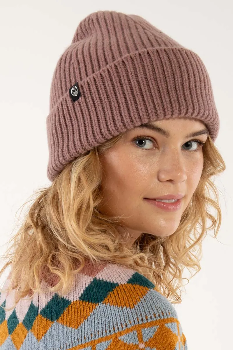 Danewarm Thoughts Beanie Dk Rose Beige