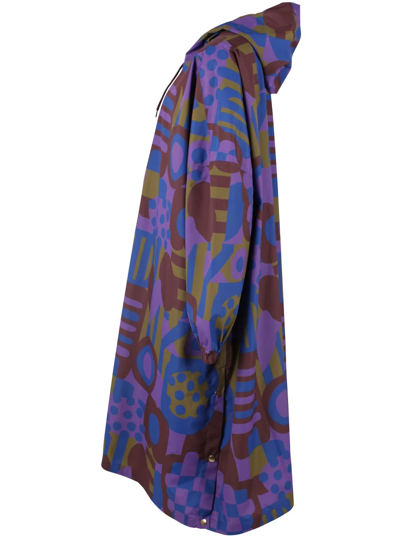 Danedream Drops Rain Poncho Purple PATCHLAND