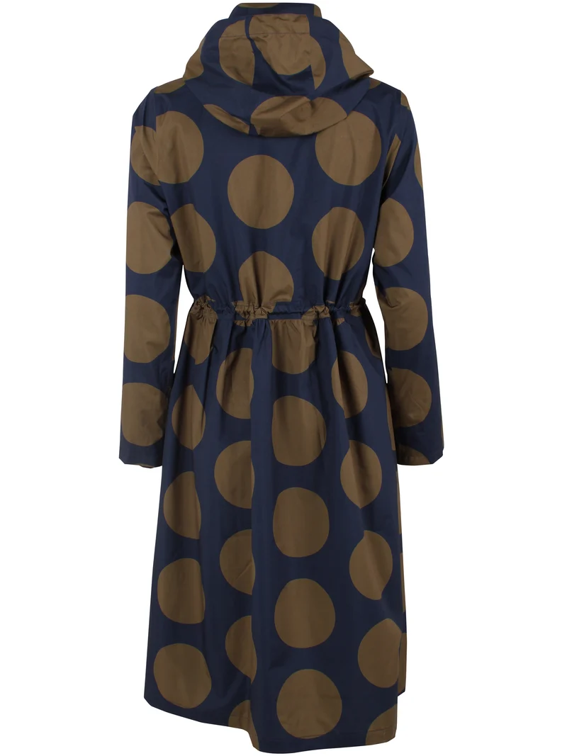Danethunder Raincoat Dark Navy/Olive MEGADOTS