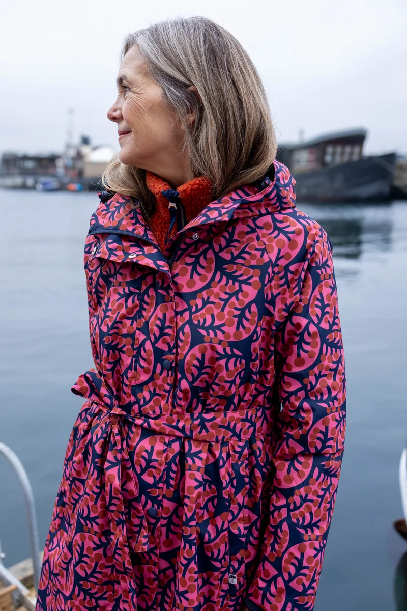 Danelisabeth Raincoat Soft Cherry MACRO MICRO
