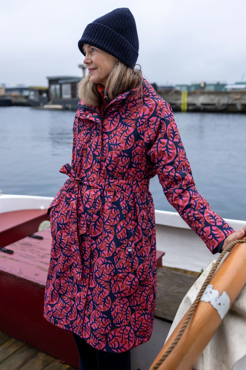 Danelisabeth Raincoat Soft Cherry MACRO MICRO