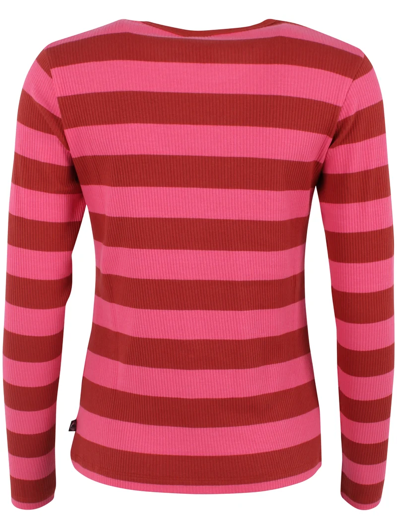 Danehero Ribbing Tee Chili/Soft Cherry