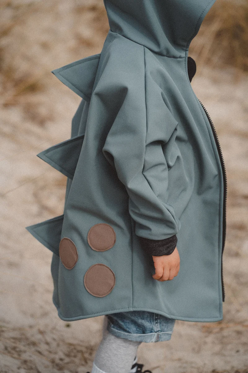 Softshelljacke Kinder Drolliger Dino