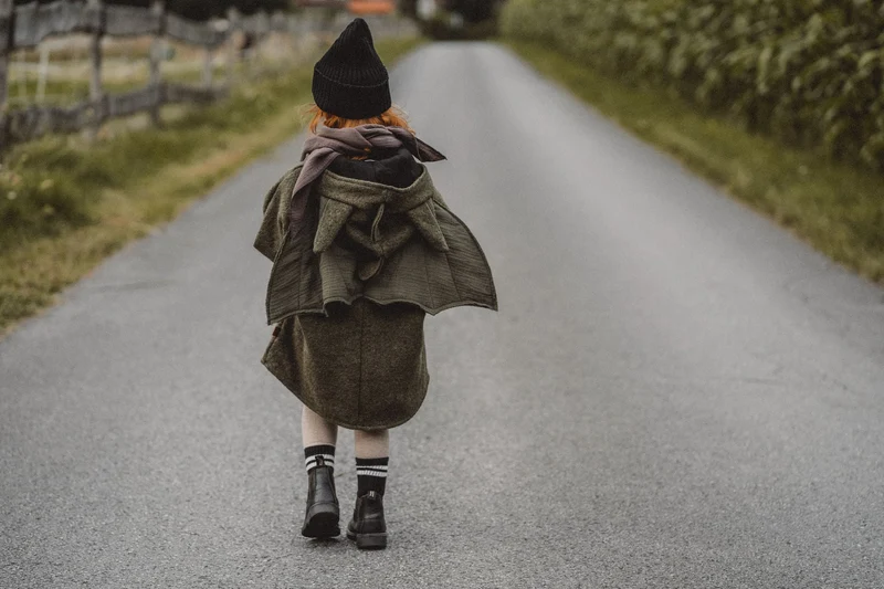 Wollwalkjacke Kinder - fabelhafter Drache