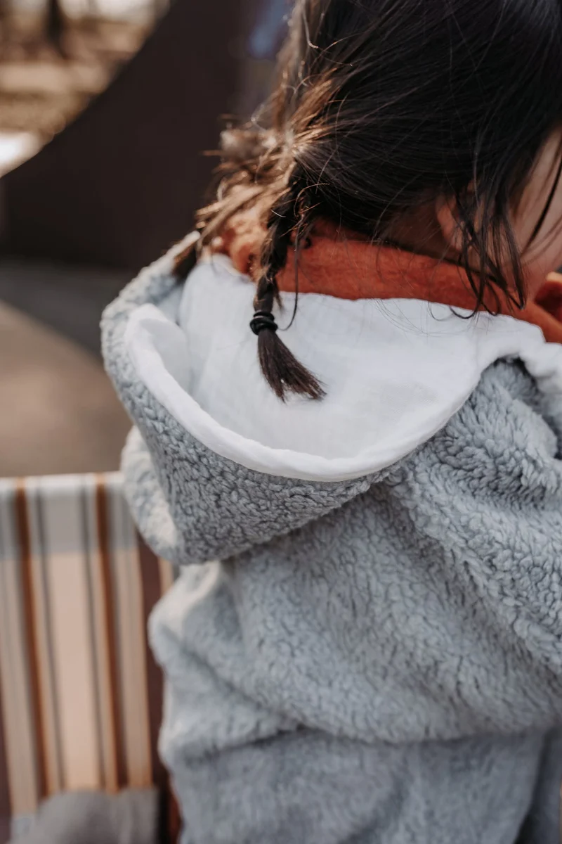 Oversizejacke Teddyfell Sand
