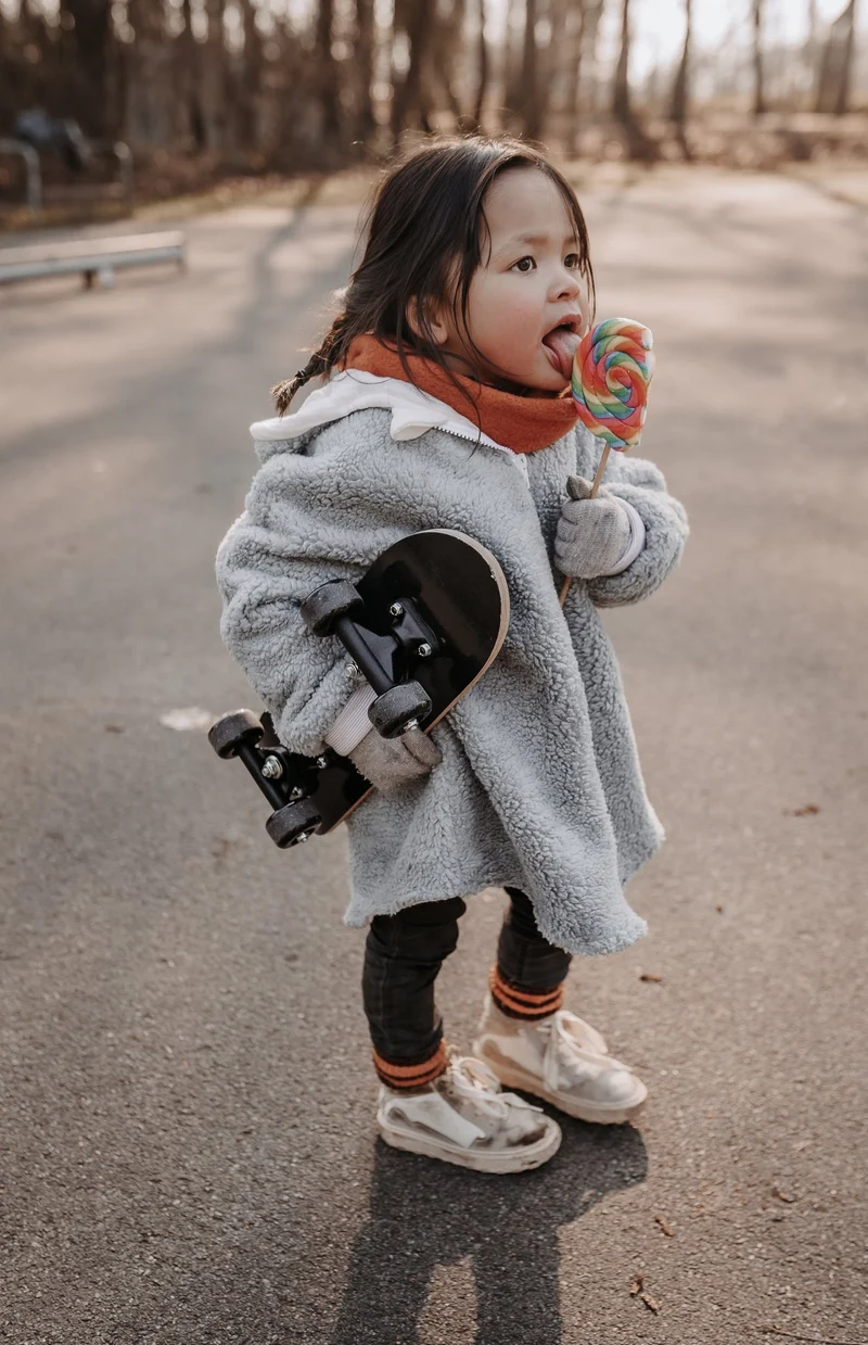 Oversizejacke Teddyfell Sand