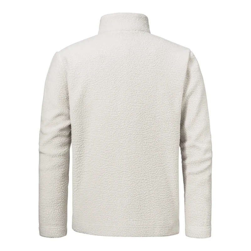 Fleecejacke mit Stehkragen in Teddy-Optik