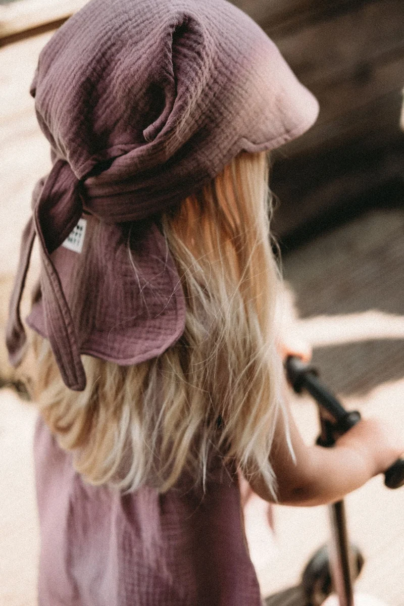 Bandana Baby und Kinder mit Nackenschutz