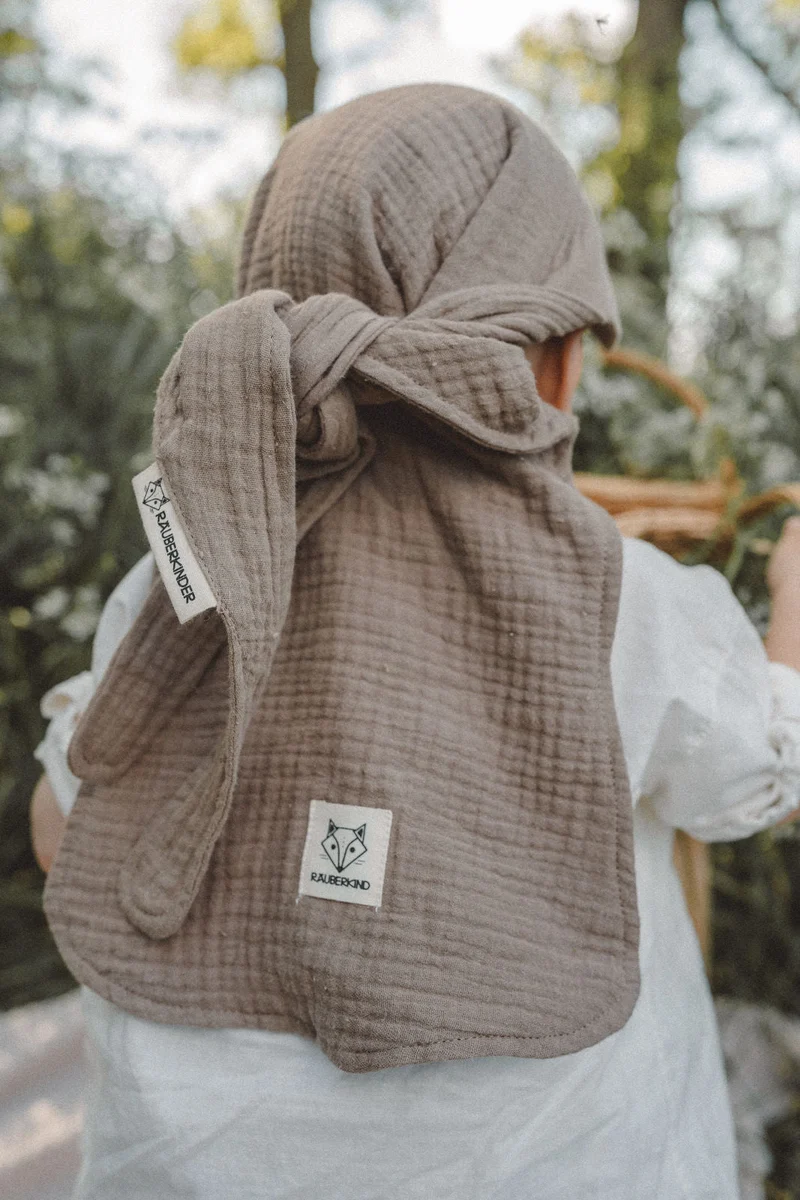 Bandana Baby und Kinder mit Nackenschutz