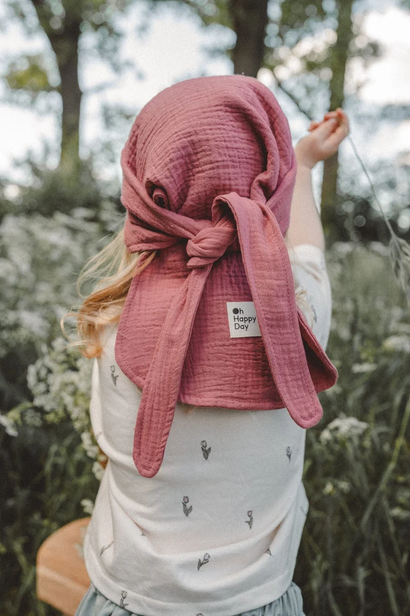 Bandana Baby und Kinder mit Nackenschutz