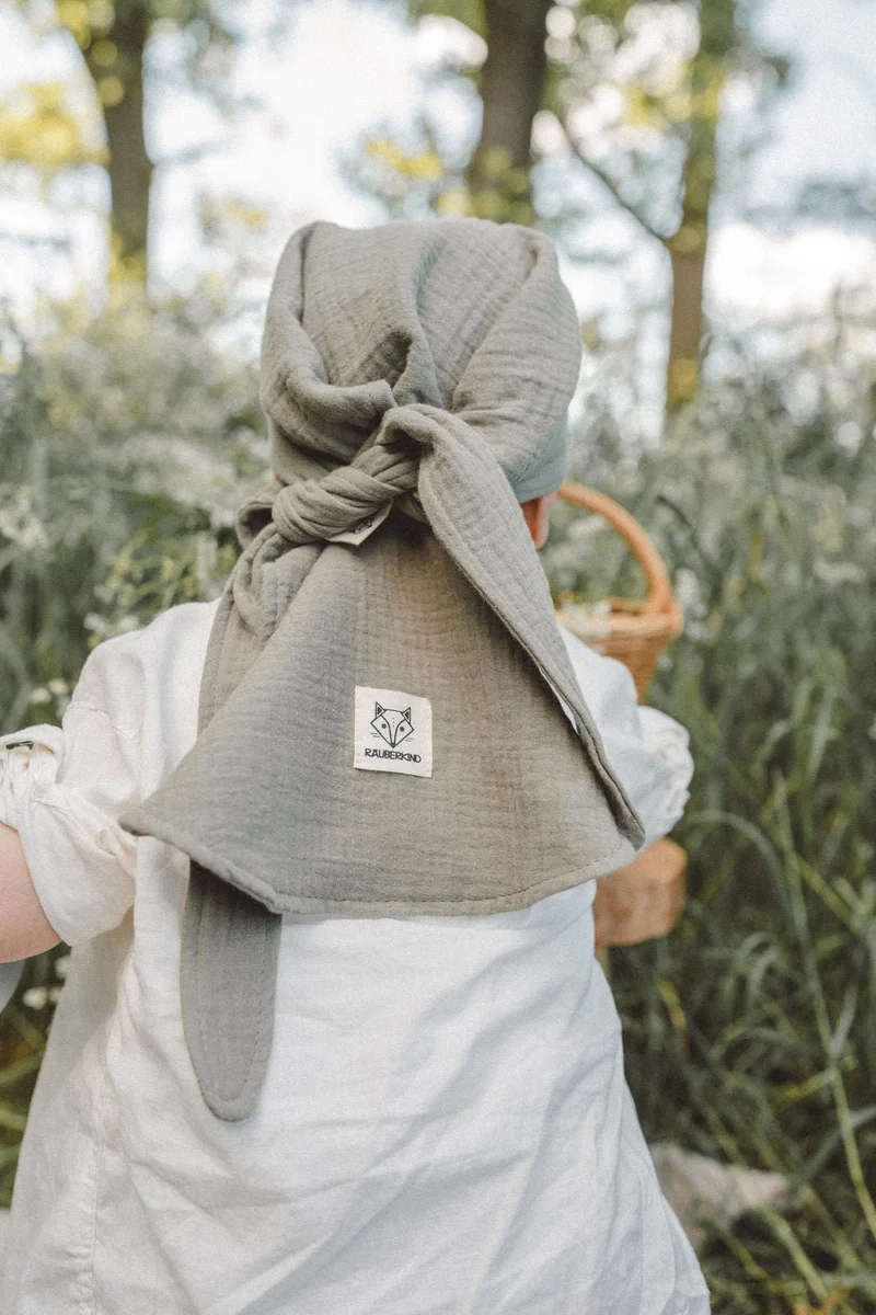 Bandana Baby und Kinder mit Nackenschutz