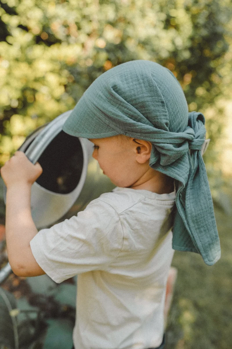 Bandana Baby und Kinder mit Nackenschutz