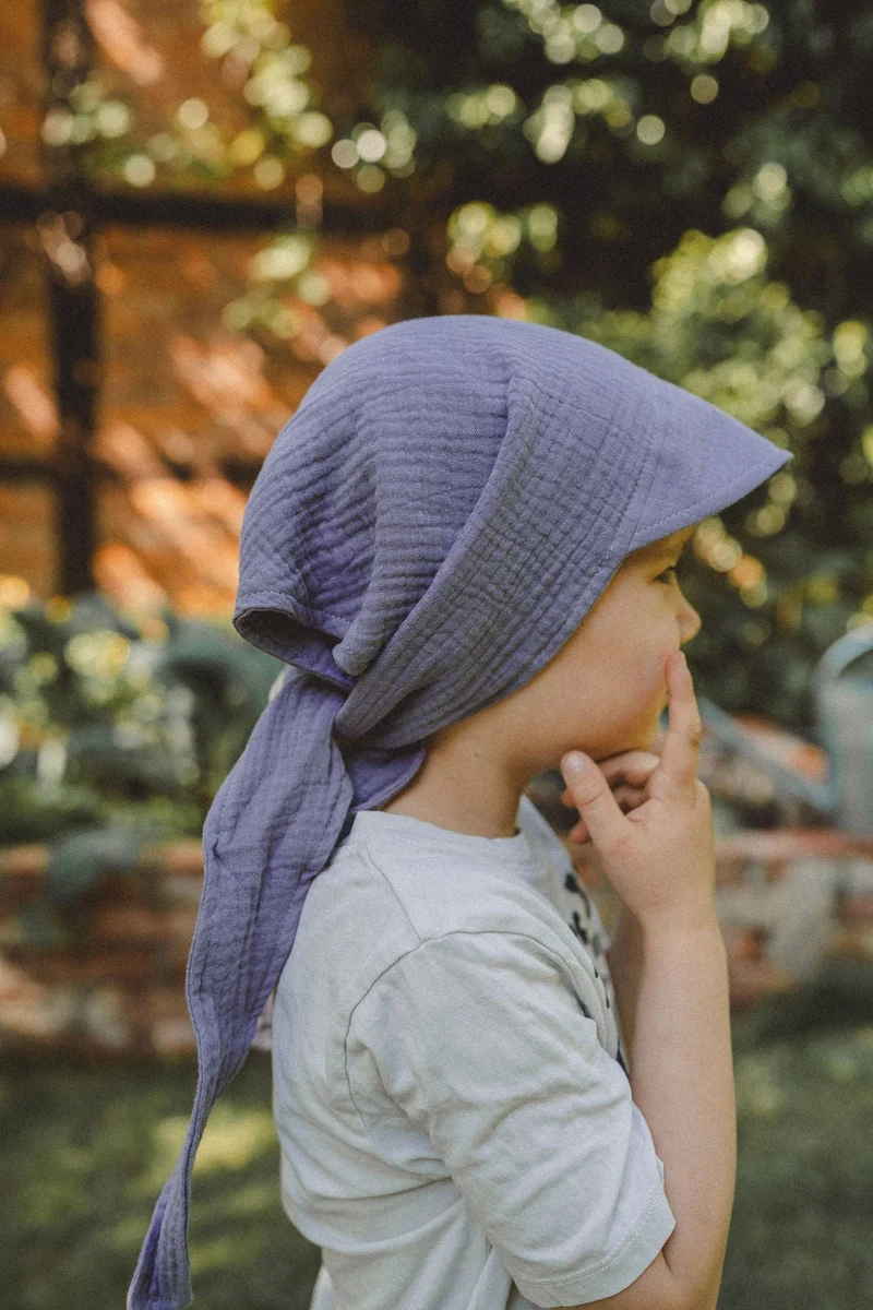Bandana Baby und Kinder mit Nackenschutz