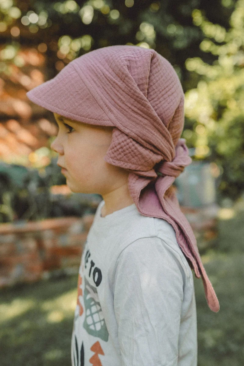 Bandana Baby und Kinder mit Nackenschutz