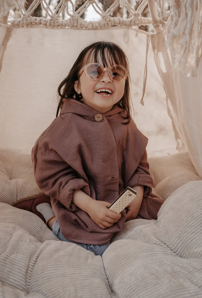 Räuberkinder Musselinjacke