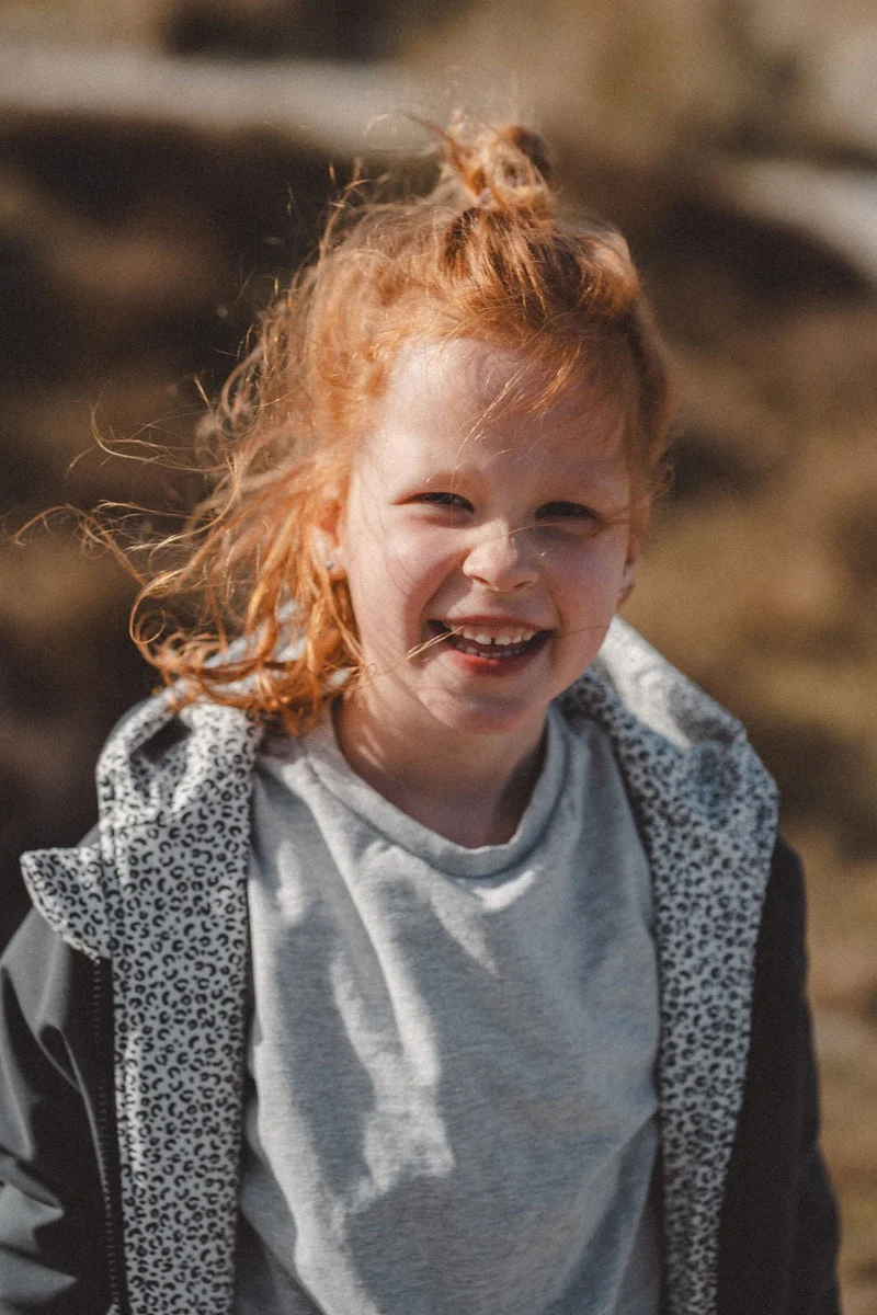 Softshelljacke Kinder Grau Leoprint