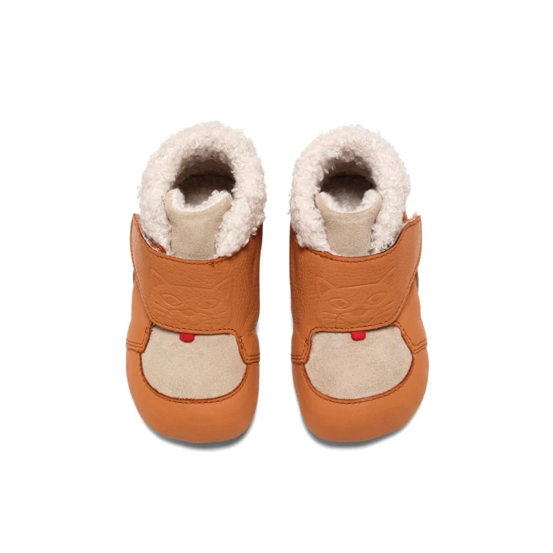 Affenzahn Krabbelschuh - gefüttert - Katze