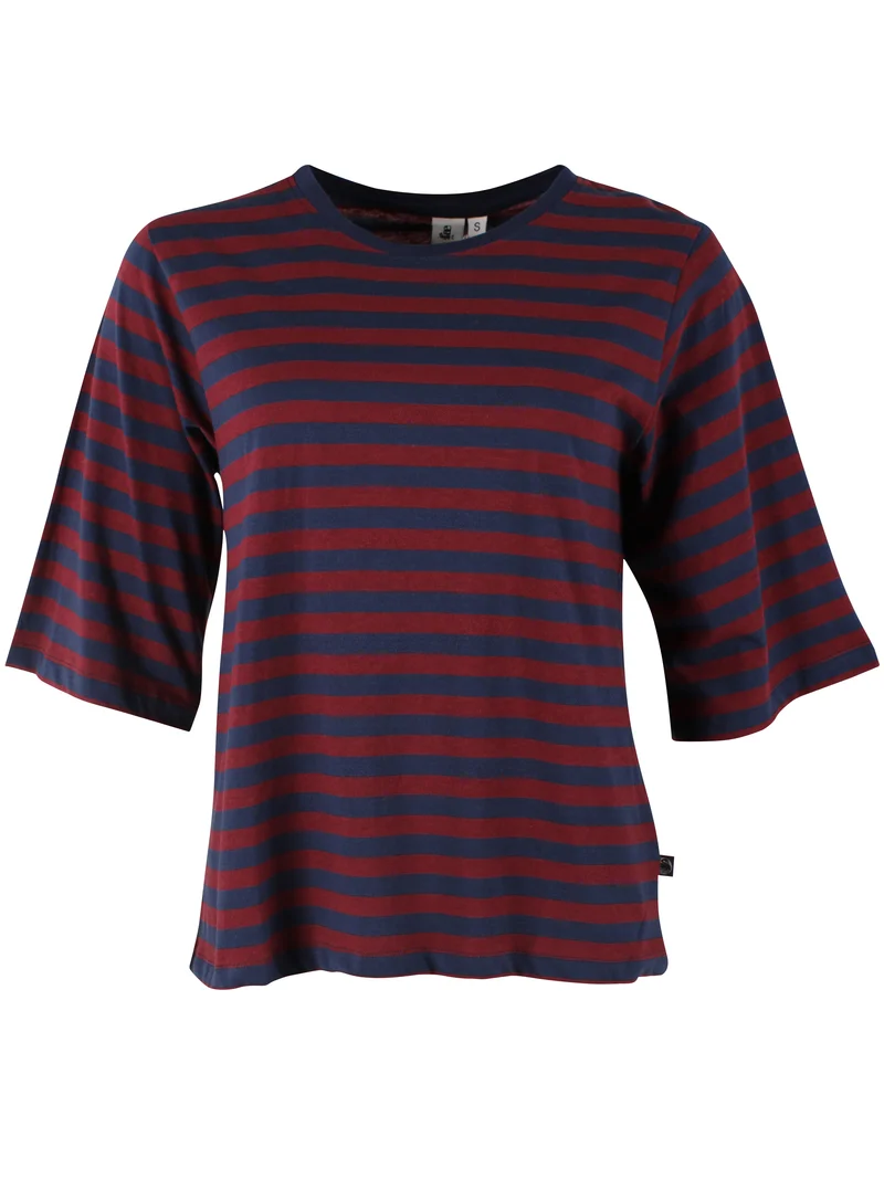Danebasic Glad Tee Dark Cherry/Dark Navy