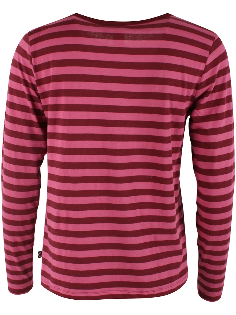 Danebasic Merry LS Tee Dark Cherry/Berry Compote