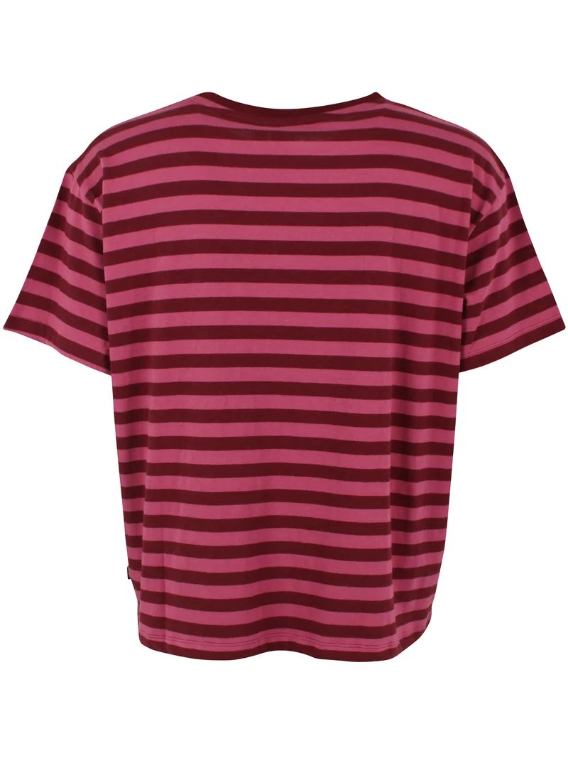 Danebasic Boxy Tee Dark Cherry/Berry Compote