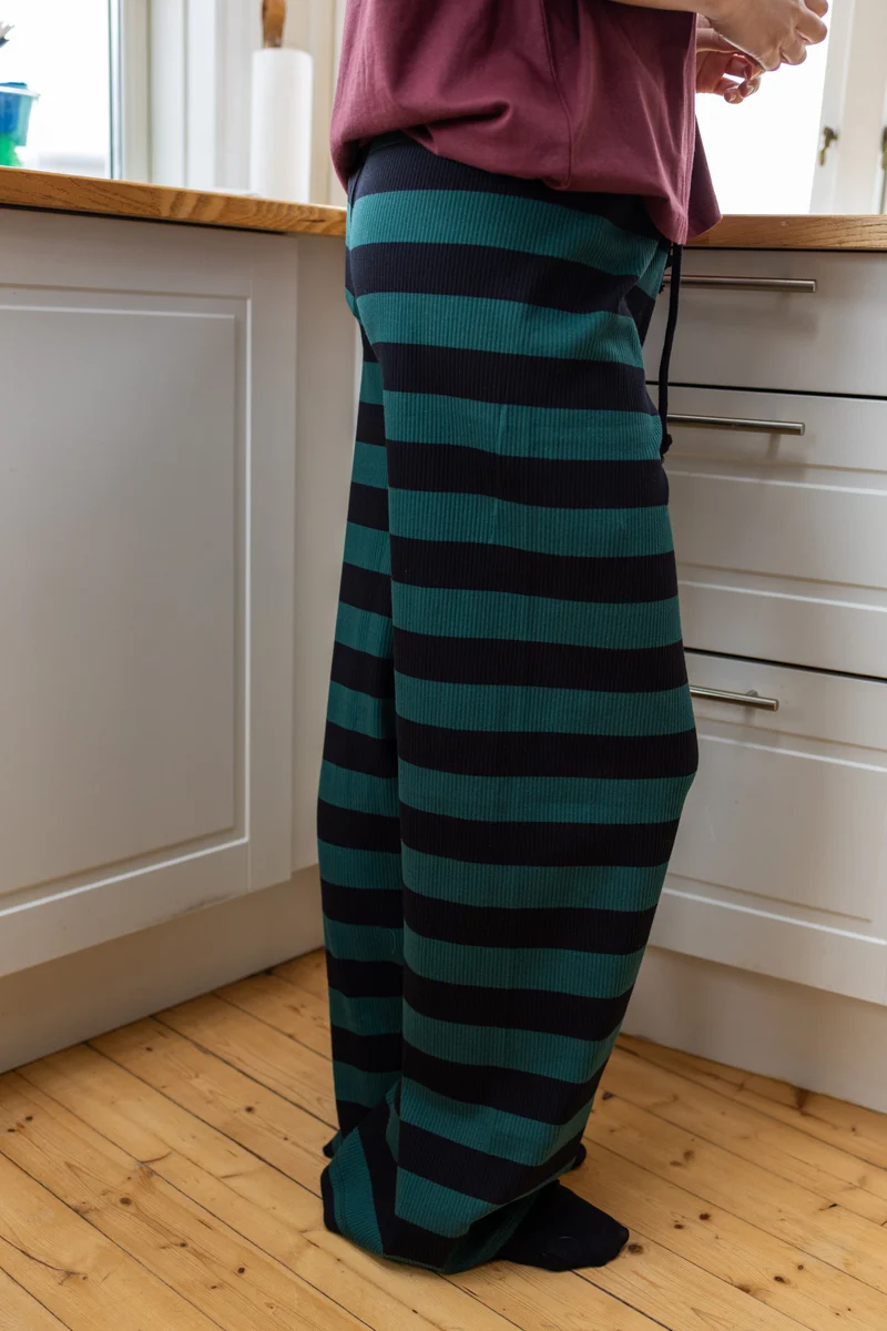 Danegoals Ribbing Pants Canard/Black