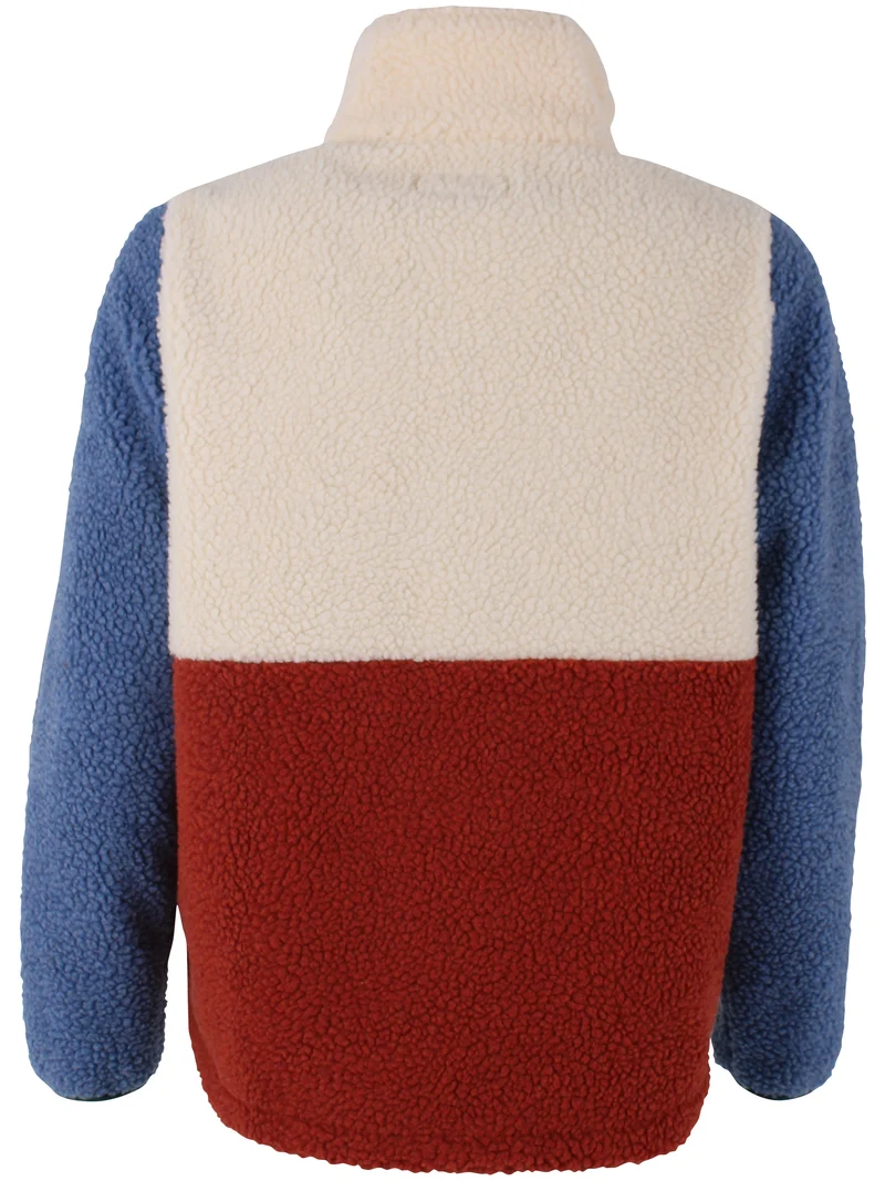 Daneclumber Fleece Anorak Light Beige/Porcelaine/Chili