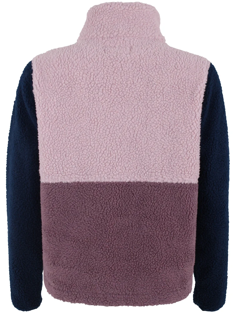 Danebeagle Fleece Jacket Cold Pink/Grey Plum/Dark Navy