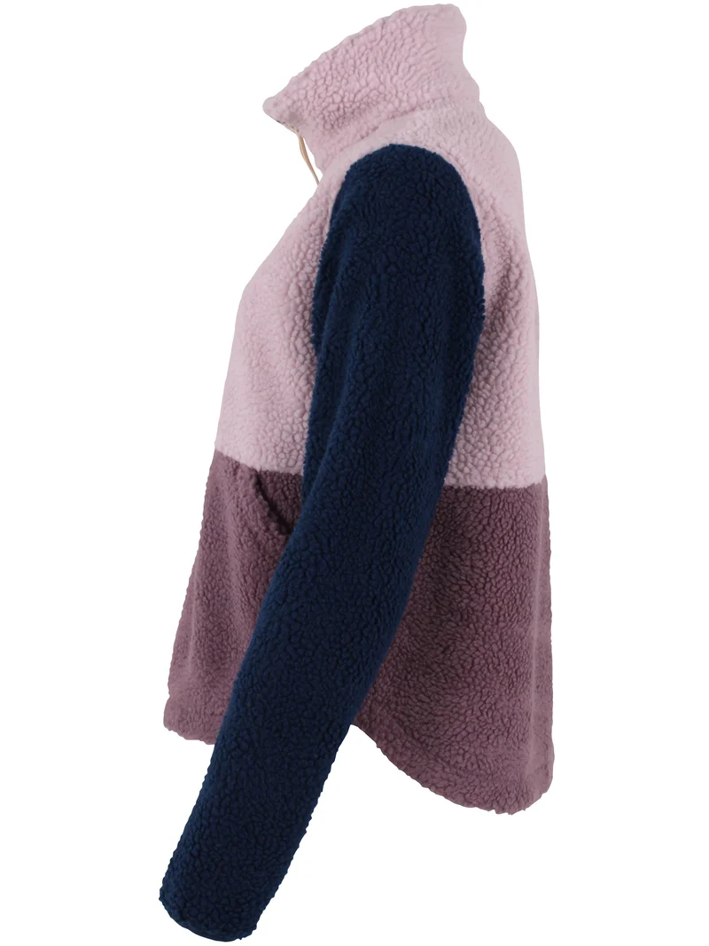 Danebeagle Fleece Jacket Cold Pink/Grey Plum/Dark Navy