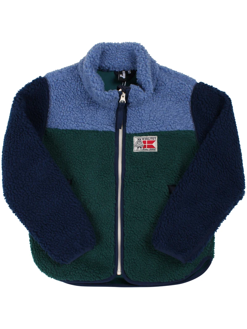 Danodder Fleece Jacket Canard/Dark Navy/Porcelaine