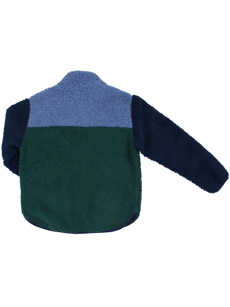 Danodder Fleece Jacket Canard/Dark Navy/Porcelaine
