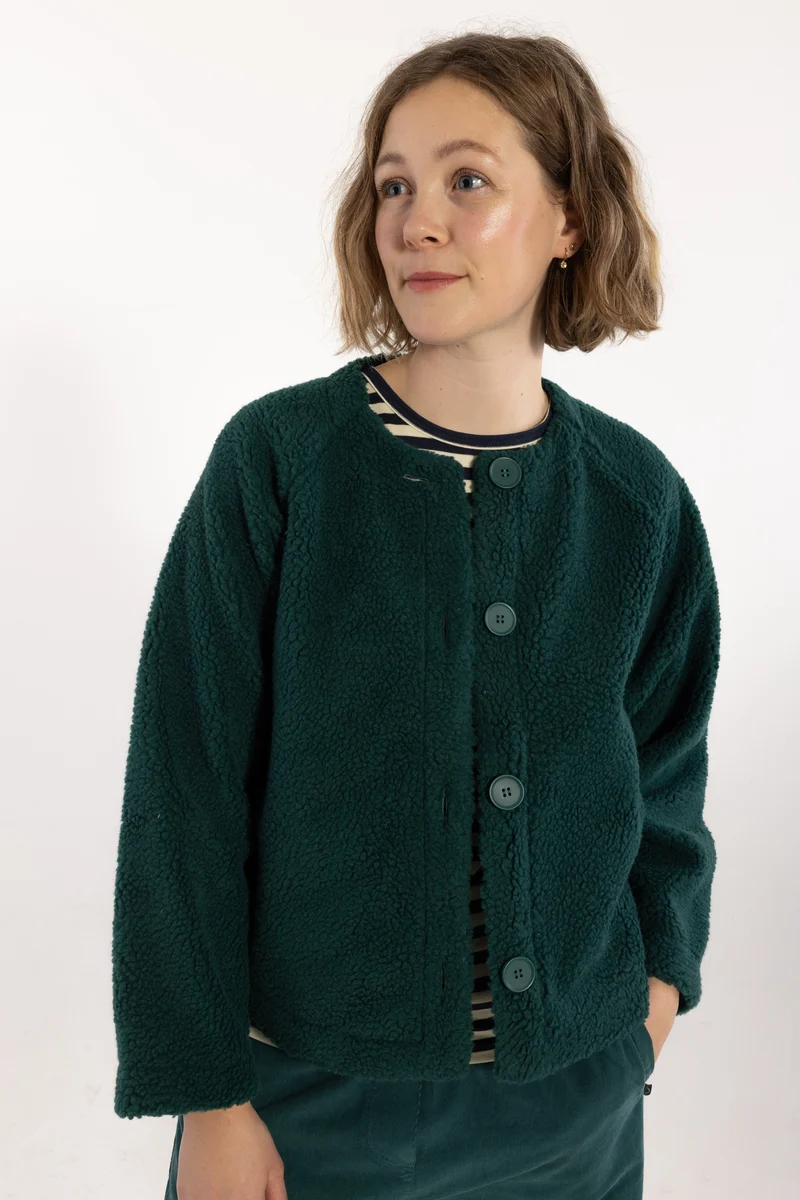 Danepoodle Fleece Jacket Canard