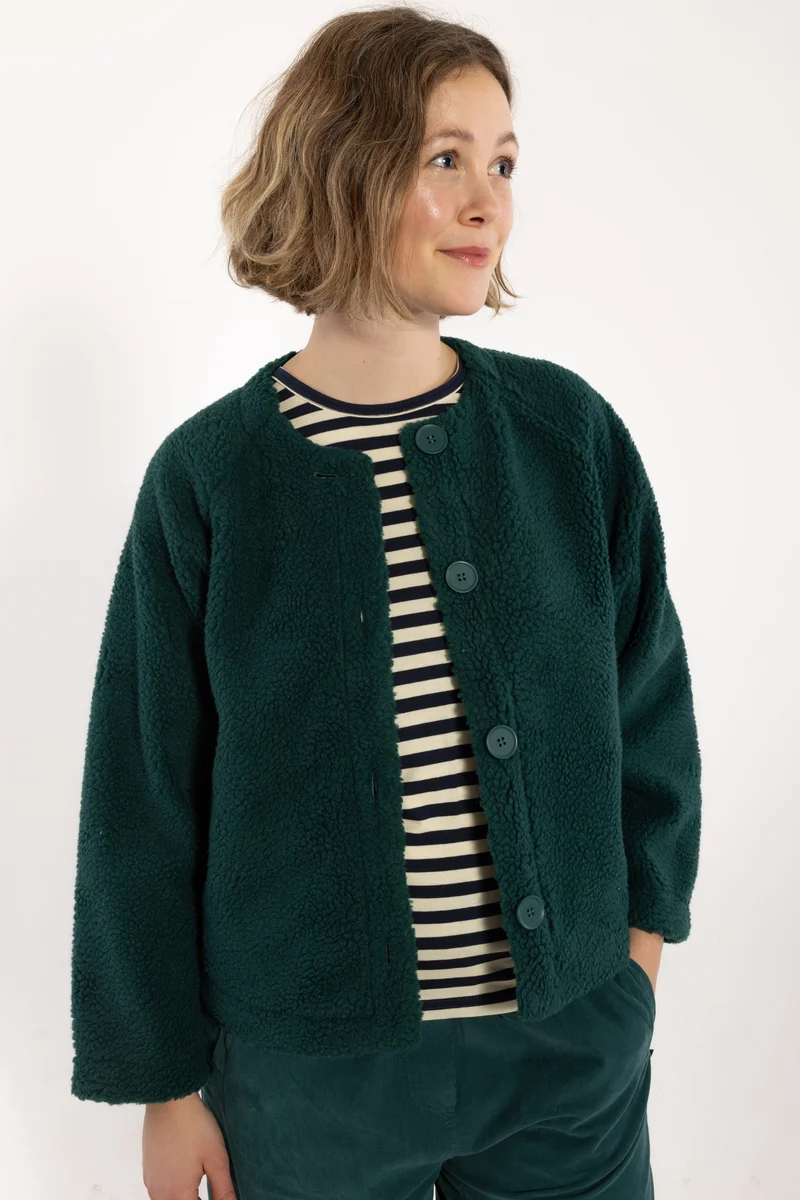 Danepoodle Fleece Jacket Canard